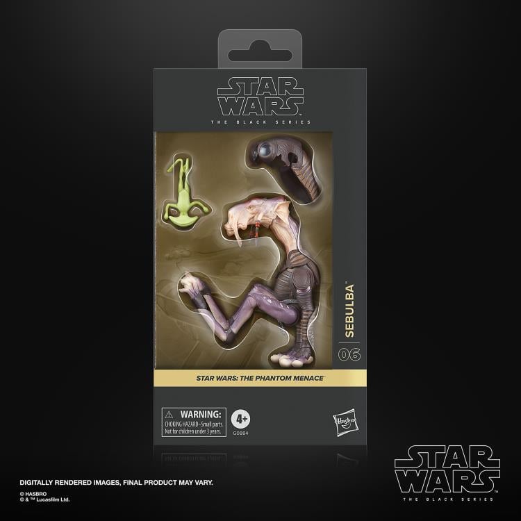 Star Wars: The Black Series 6" Sebulba (The Phantom Menace) Action Figure Gallery Image 9