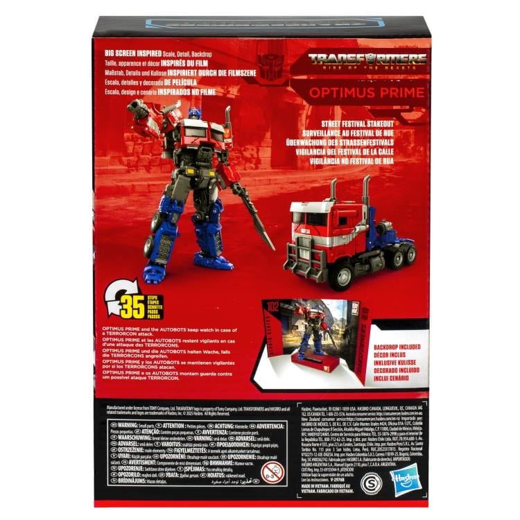 Transformers: Rise of the Beasts Studio Series 102 Voyager Class Optimus Prime Gallery Image 7