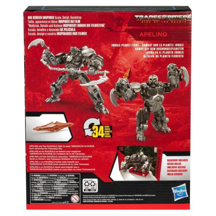 Transformers: Rise of the Beasts Studio Series 118 Leader Class Apelinq Gallery Image 7