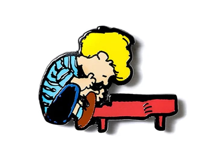 Peanuts Originals Series 1 Schroeder Enamel Pin Gallery Image 1