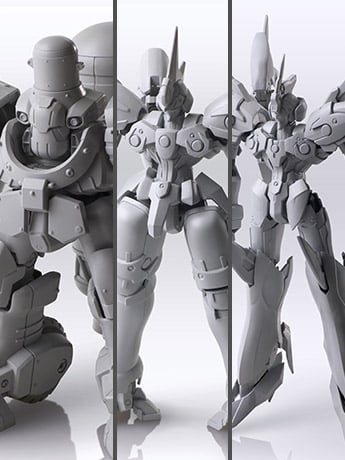 Xenogears Structure Arts Vol.3 Box of 3 Model Kits Gallery Image 2