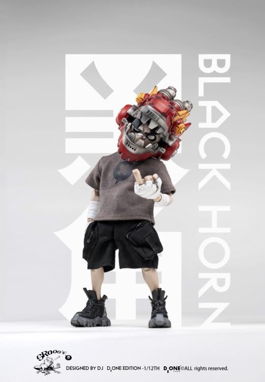 Black Horn (Year of the Dragon) Limited Edition 1/12 Scale Action Figure Gallery Image 5
