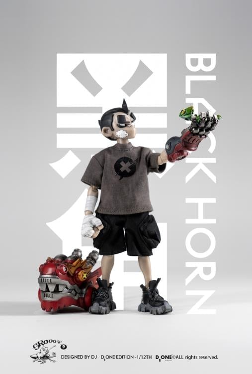 Black Horn (Year of the Dragon) Limited Edition 1/12 Scale Action Figure Gallery Image 7
