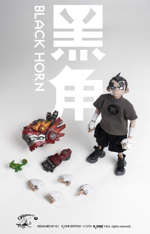 Black Horn (Year of the Dragon) Limited Edition 1/12 Scale Action Figure Gallery Image 10