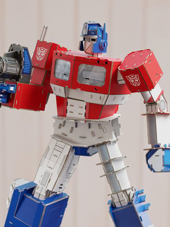 Transformers 4D Build Innovation Series Optimus Prime Model Kit Gallery Image 2