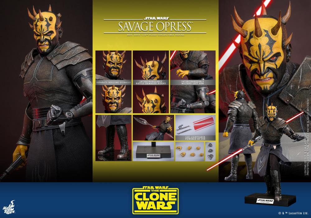 Star Wars: The Clone Wars TMS136 Savage Opress 1/6th Scale Collectible Figure Gallery Image 23