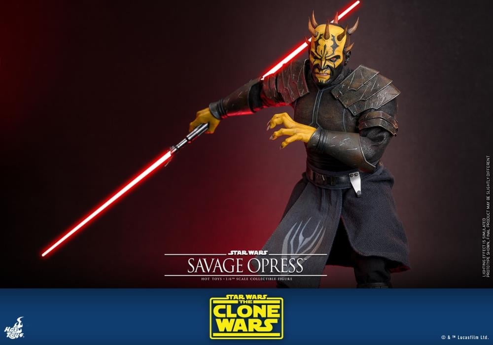ホットトイズ 1/6 『スター・ウォーズ』 サヴァージ・オプレス TMS136 Star Wars: The Clone Wars TMS136 Savage Opress 1/6th Scale