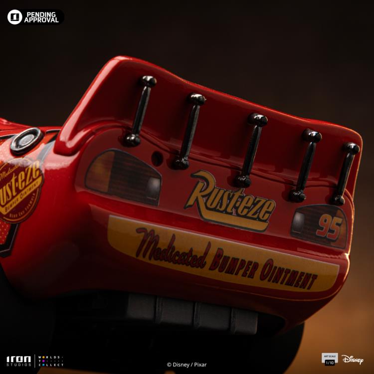 Cars Lightning McQueen 1/10 Art Scale Limited Edition Statue Gallery Image 11