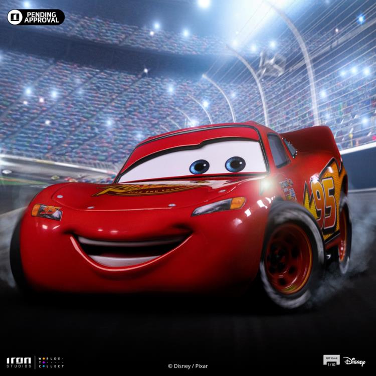 Cars Lightning McQueen 1/10 Art Scale Limited Edition Statue Gallery Image 7
