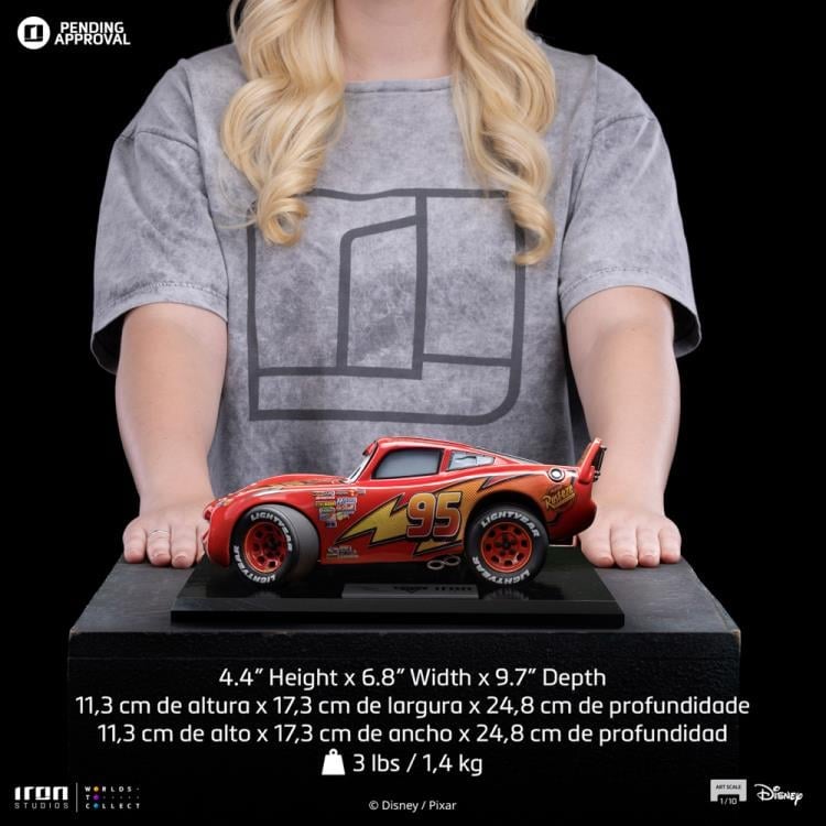 Cars Lightning McQueen 1/10 Art Scale Limited Edition Statue Gallery Image 13