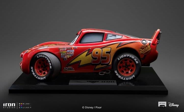 Cars Lightning McQueen 1/10 Art Scale Limited Edition Statue Gallery Image 4