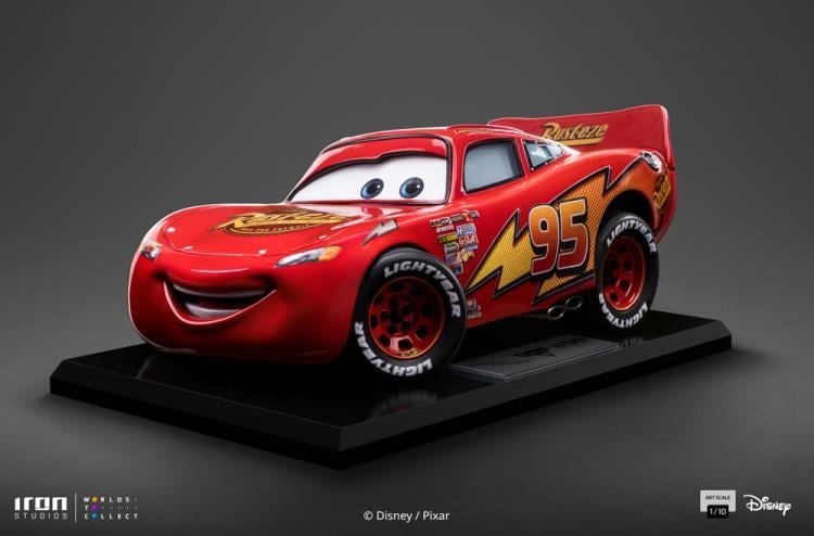 Cars Lightning McQueen 1/10 Art Scale Limited Edition Statue Gallery Image 3