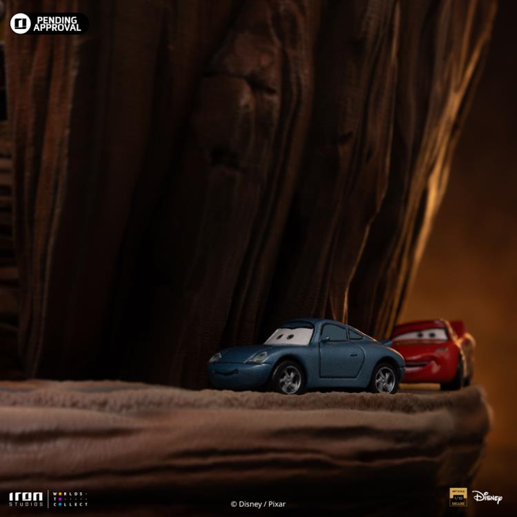 Cars Lightning McQueen & Tow Mater 1/10 Deluxe Art Scale Limited Edition Statue Gallery Image 12