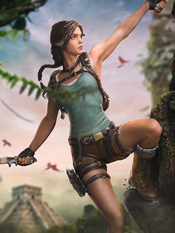 Tomb Raider Lara Croft 1/10 Deluxe Art Scale Limited Edition Statue Gallery Image 2
