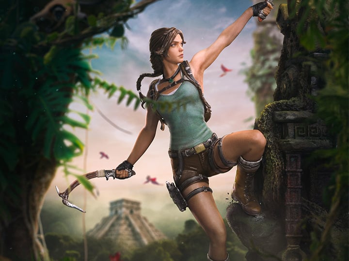 Tomb Raider Lara Croft 1/10 Deluxe Art Scale Limited Edition Statue Gallery Image 1