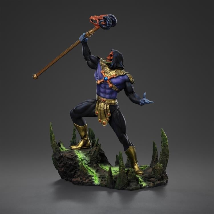 Masters of the Universe Skeletor (Disco Ver.) 1/10 Art Scale BBTS Exclusive Limited Edition Statue Gallery Image 10