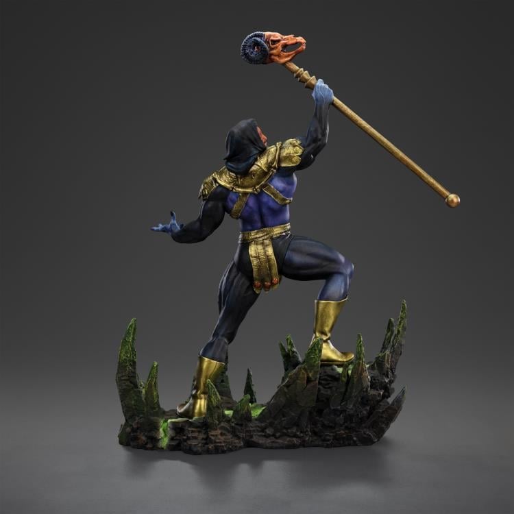 Masters of the Universe Skeletor (Disco Ver.) 1/10 Art Scale BBTS Exclusive Limited Edition Statue Gallery Image 13