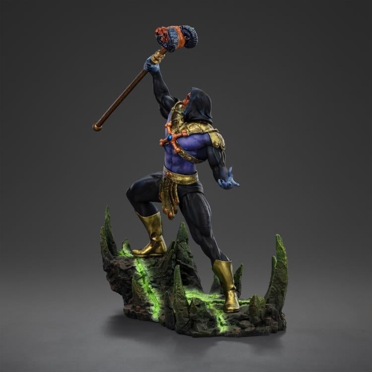Masters of the Universe Skeletor (Disco Ver.) 1/10 Art Scale BBTS Exclusive Limited Edition Statue Gallery Image 12