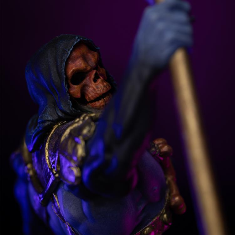 Masters of the Universe Skeletor (Disco Ver.) 1/10 Art Scale BBTS Exclusive Limited Edition Statue Gallery Image 7
