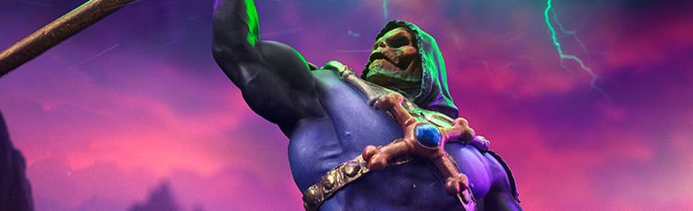 Image of Masters of the Universe Skeletor (Disco Ver.) 1/10 Art Scale BBTS Exclusive Limited Edition Statue