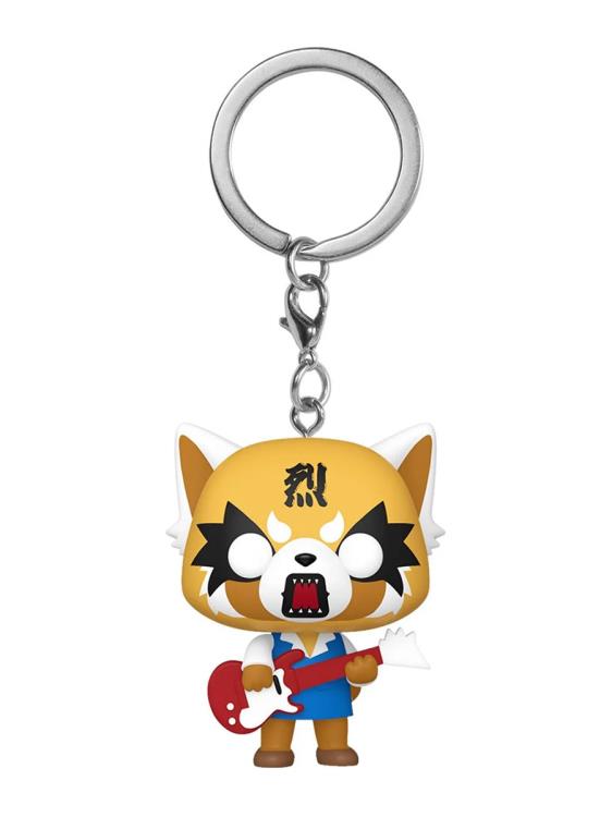 Pocket Pop! Keychain: Aggretsuko - Aggretsuko with Guitar Gallery Image 3