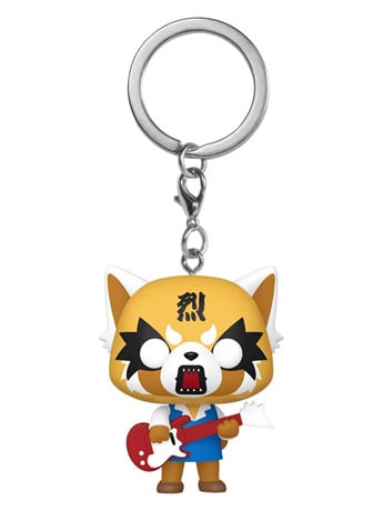 Pocket Pop! Keychain: Aggretsuko - Aggretsuko with Guitar Gallery Image 2
