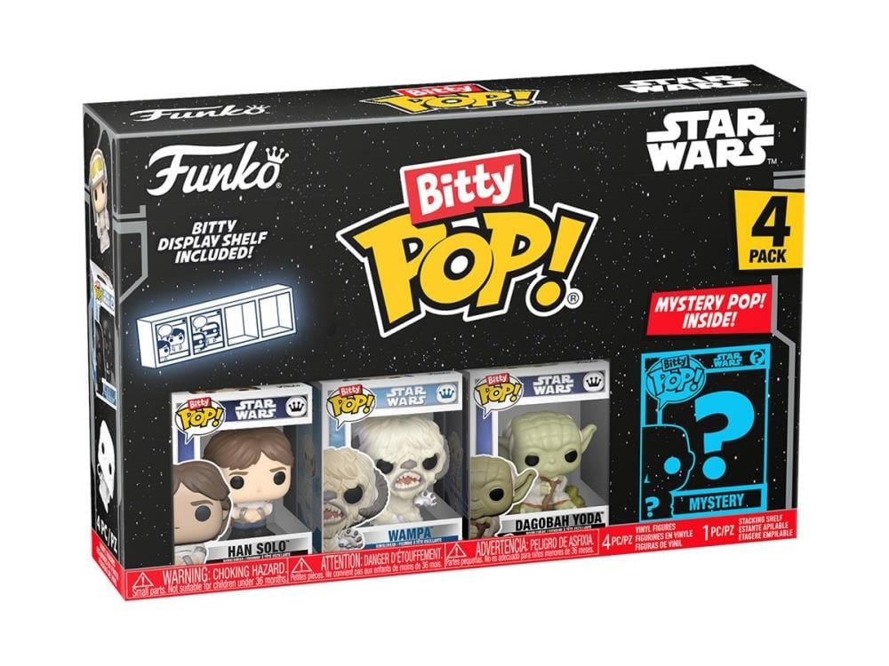 Star Wars Bitty Pop! Han Solo Four-Pack (Empire Strikes Back)