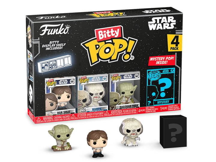 Star Wars Bitty Pop! Han Solo Four-Pack (Empire Strikes Back)