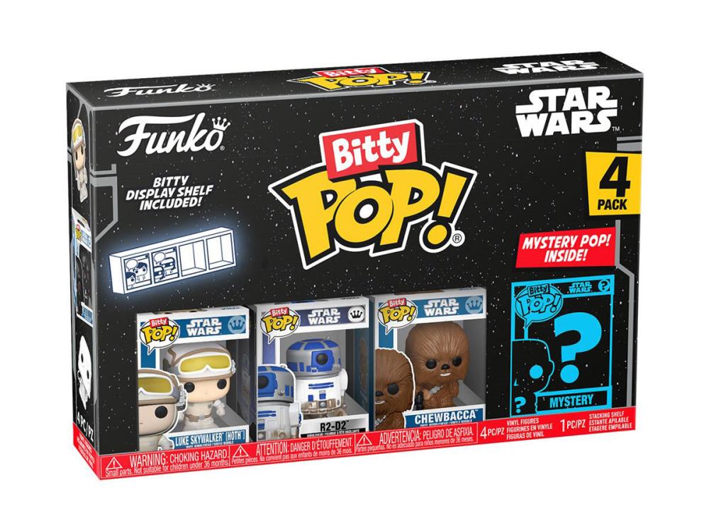Star Wars Bitty Pop! Luke Skywalker Four-Pack (Empire Strikes Back) Gallery Image 10