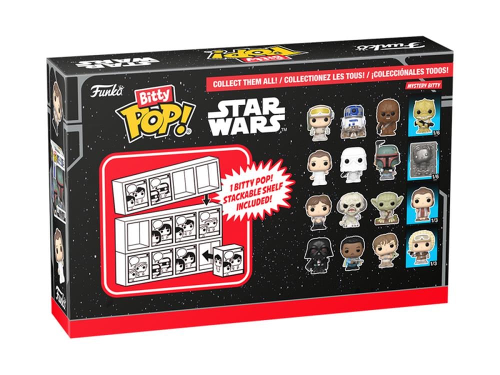 Star Wars Bitty Pop! Luke Skywalker Four-Pack (Empire Strikes Back) Gallery Image 11