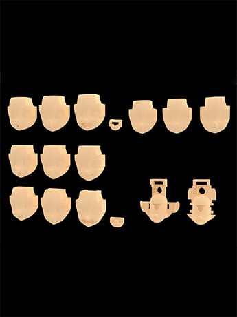 Megami Device M.S.G. 05 SOL Skin Color C Face Set