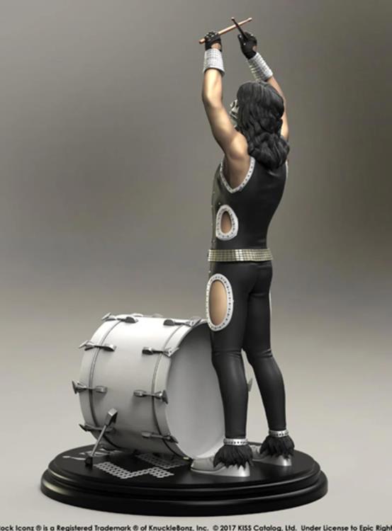 KISS Rock Iconz The Catman ("ALIVE!") 1/9 Scale Limited Edition Statue Gallery Image 7
