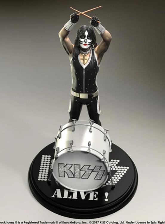 KISS Rock Iconz The Catman ("ALIVE!") 1/9 Scale Limited Edition Statue Gallery Image 5