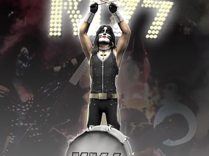 KISS Rock Iconz The Catman ("ALIVE!") 1/9 Scale Limited Edition Statue Gallery Image 1
