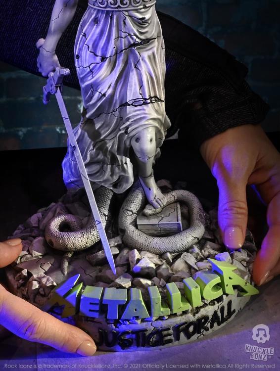 Metallica 3D Vinyl Lady Justice on Tour Limited Edition Statue Gallery Image 11