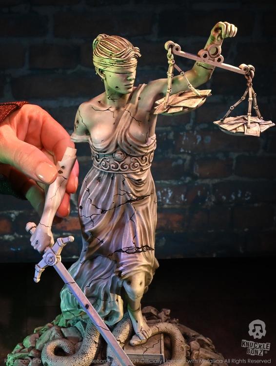 Metallica 3D Vinyl Lady Justice on Tour Limited Edition Statue Gallery Image 13