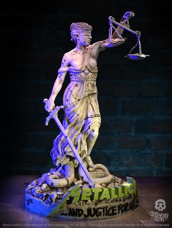 Metallica 3D Vinyl Lady Justice on Tour Limited Edition Statue Gallery Image 4