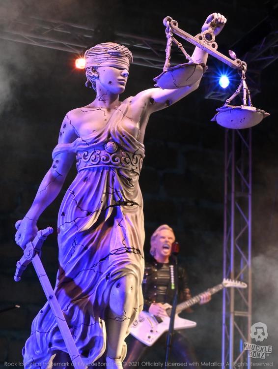 Metallica 3D Vinyl Lady Justice on Tour Limited Edition Statue Gallery Image 14