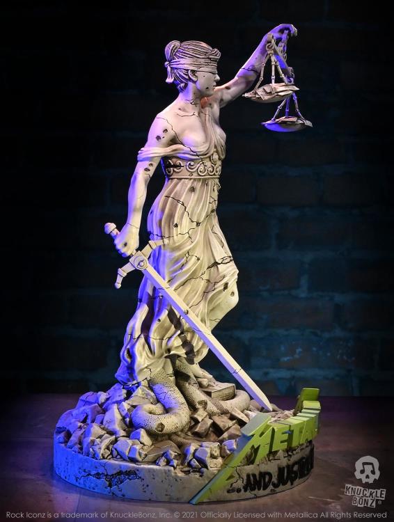 Metallica 3D Vinyl Lady Justice on Tour Limited Edition Statue Gallery Image 5