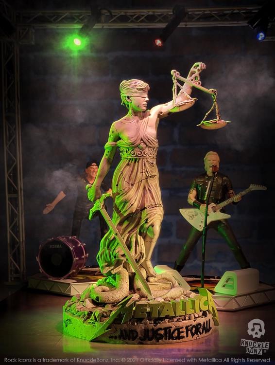 Metallica 3D Vinyl Lady Justice on Tour Limited Edition Statue Gallery Image 9