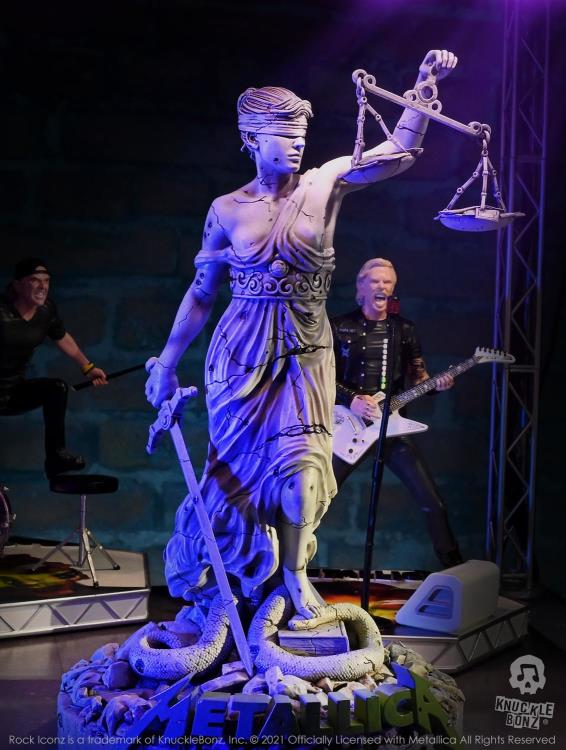 Metallica 3D Vinyl Lady Justice on Tour Limited Edition Statue Gallery Image 16