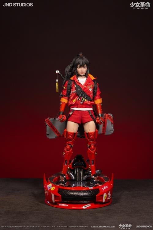 hikarukin: 1/6 カスタムフィギャア　未来ハーフ機械人 Girls' Revolution Hikaru (Collector's Edition) 1/6 Scale Figure