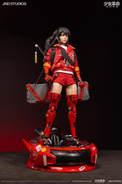 hikarukin: 1/6 カスタムフィギャア　未来ハーフ機械人 Girls' Revolution Hikaru (Collector's Edition) 1/6 Scale Figure