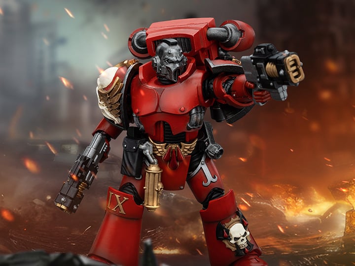 Warhammer: The Horus Heresy Blood Angels Angel's Tears Erelim with Volkite Serpentas 1/18 Scale Action Figure Gallery Image 1