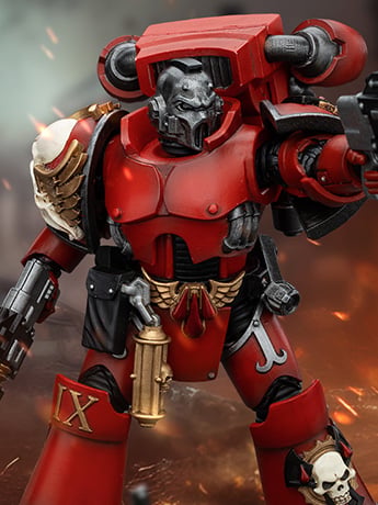 Warhammer: The Horus Heresy Blood Angels Angel's Tears Erelim with Volkite Serpentas 1/18 Scale Action Figure Gallery Image 2