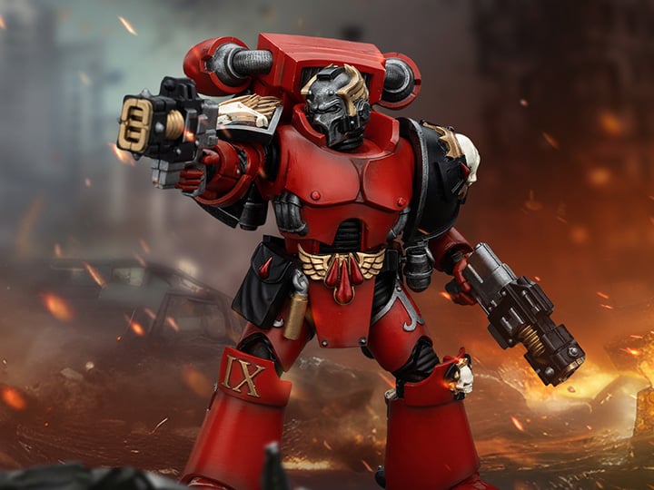 Warhammer: The Horus Heresy Blood Angels Angel's Tears Arch-Erelim with Volkite Serpentas 1/18 Scale Action Figure Gallery Image 1