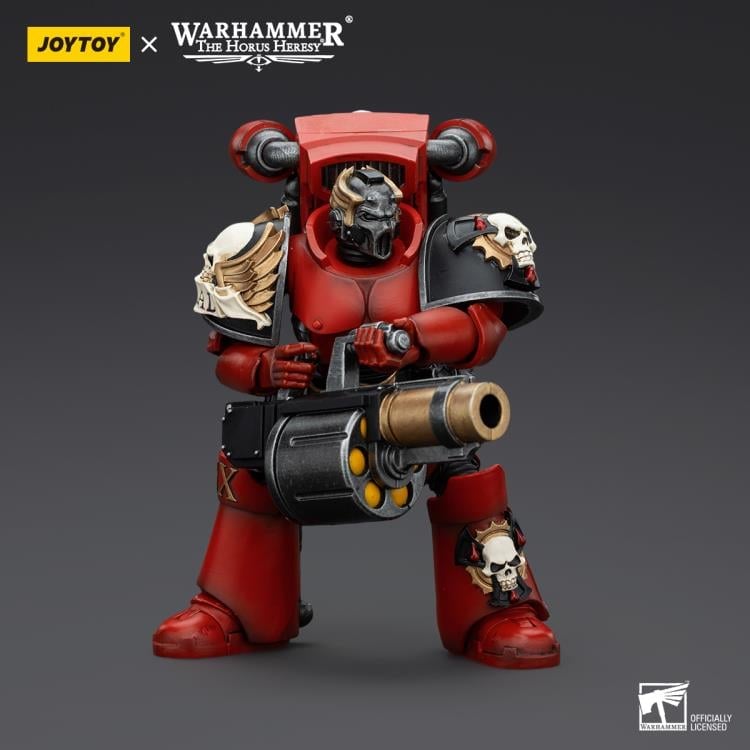 Warhammer: The Horus Heresy Blood Angels Legion Angel Tear's Arch-Erelim with Angel's Tears Grenade Launcher 1/18 Scale Action Figure Gallery Image 4