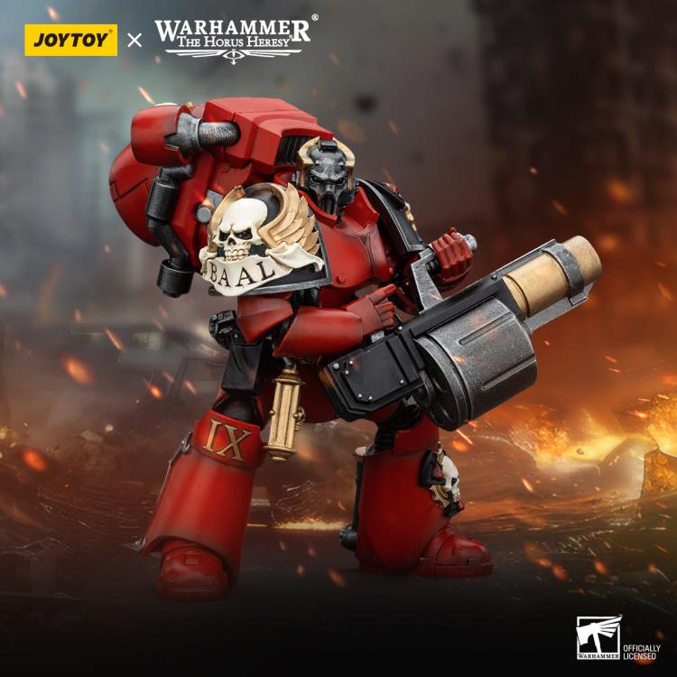 Warhammer: The Horus Heresy Blood Angels Legion Angel Tear's Arch-Erelim with Angel's Tears Grenade Launcher 1/18 Scale Action Figure Gallery Image 8