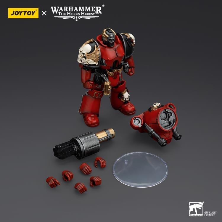 Warhammer: The Horus Heresy Blood Angels Legion Angel Tear's Arch-Erelim with Angel's Tears Grenade Launcher 1/18 Scale Action Figure Gallery Image 7