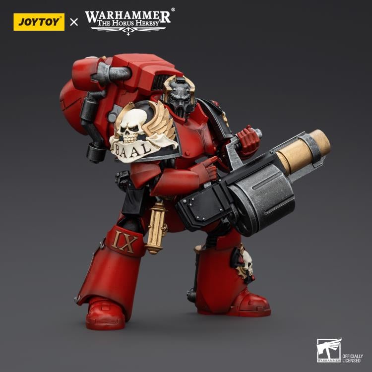 Warhammer: The Horus Heresy Blood Angels Legion Angel Tear's Arch-Erelim with Angel's Tears Grenade Launcher 1/18 Scale Action Figure Gallery Image 5